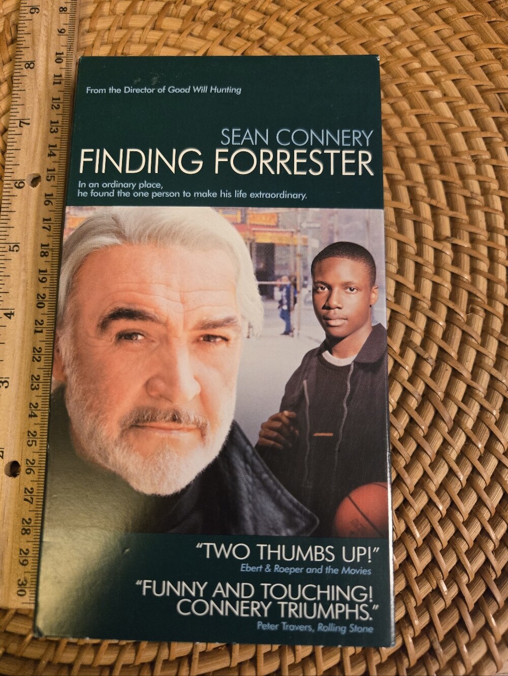 Finding Forrester VHS Tape Vintage Sean Connery Drama Movie 📼🍿